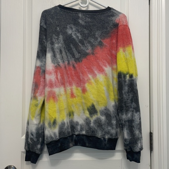 Women’s Long Sleeve Tie-Dye Sweater - Picture 4 of 6